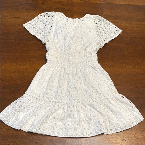Anthropologie The Somerset Mini Dress: Eyelet Edition White Size Small - Picture 11 of 16